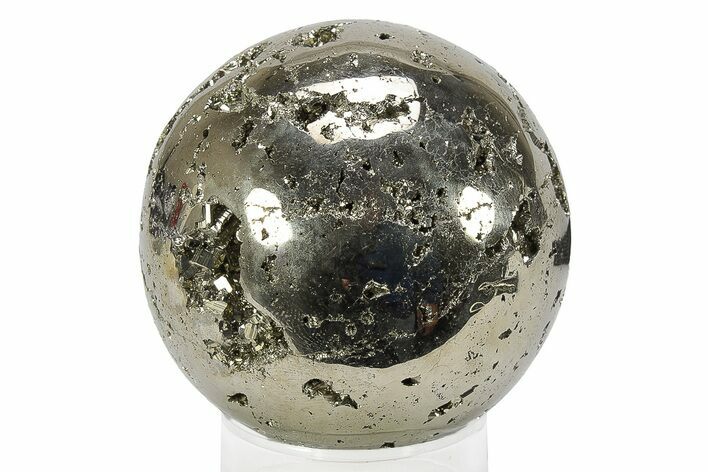 Polished Pyrite Sphere - Peru #231633